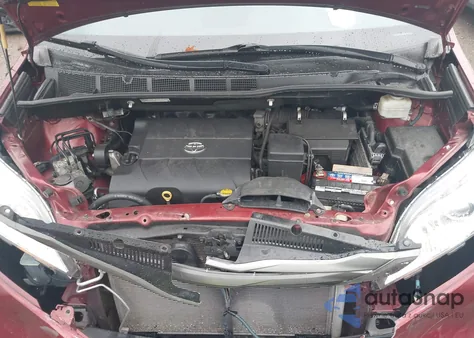 2013 Toyota Sienna Xle V6 8 Passenger из США, поврежденный, VIN 5TDYK3DC1DS386143